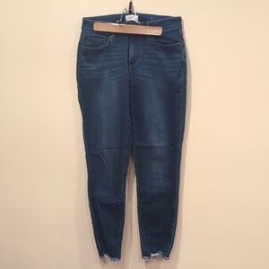 LOFT Midnight Blue Cropped Jeans